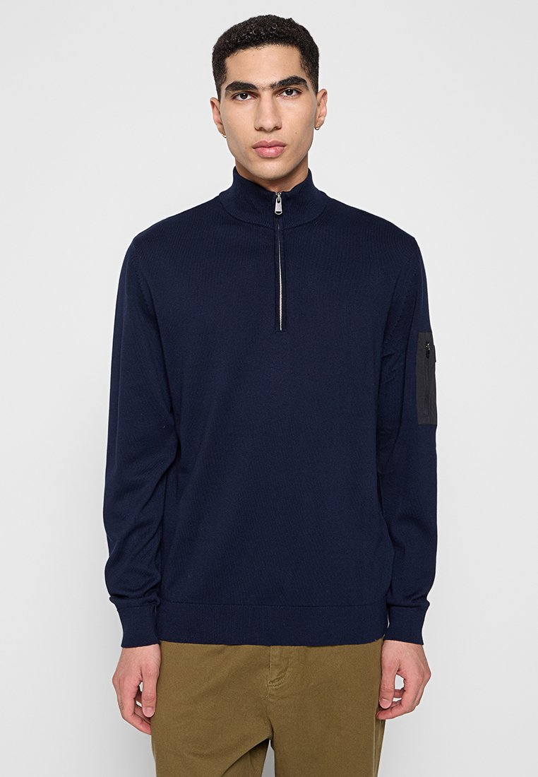 Barbour International Trui donkerblauw Barbour International Trui donkerblauw