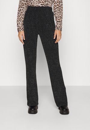 ONLCAROLLA PANT - Kalhoty - black silver