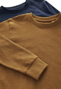 Next 4 PACK LONG SLEEVE COSY STANDARD - Hosszú ujjú felső - brown
