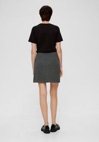 s.Oliver BLACK LABEL AUS  - Minirok - dunkelgrau