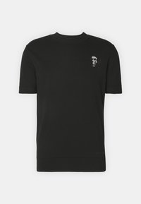 CREW NECK - Camiseta estampada - black