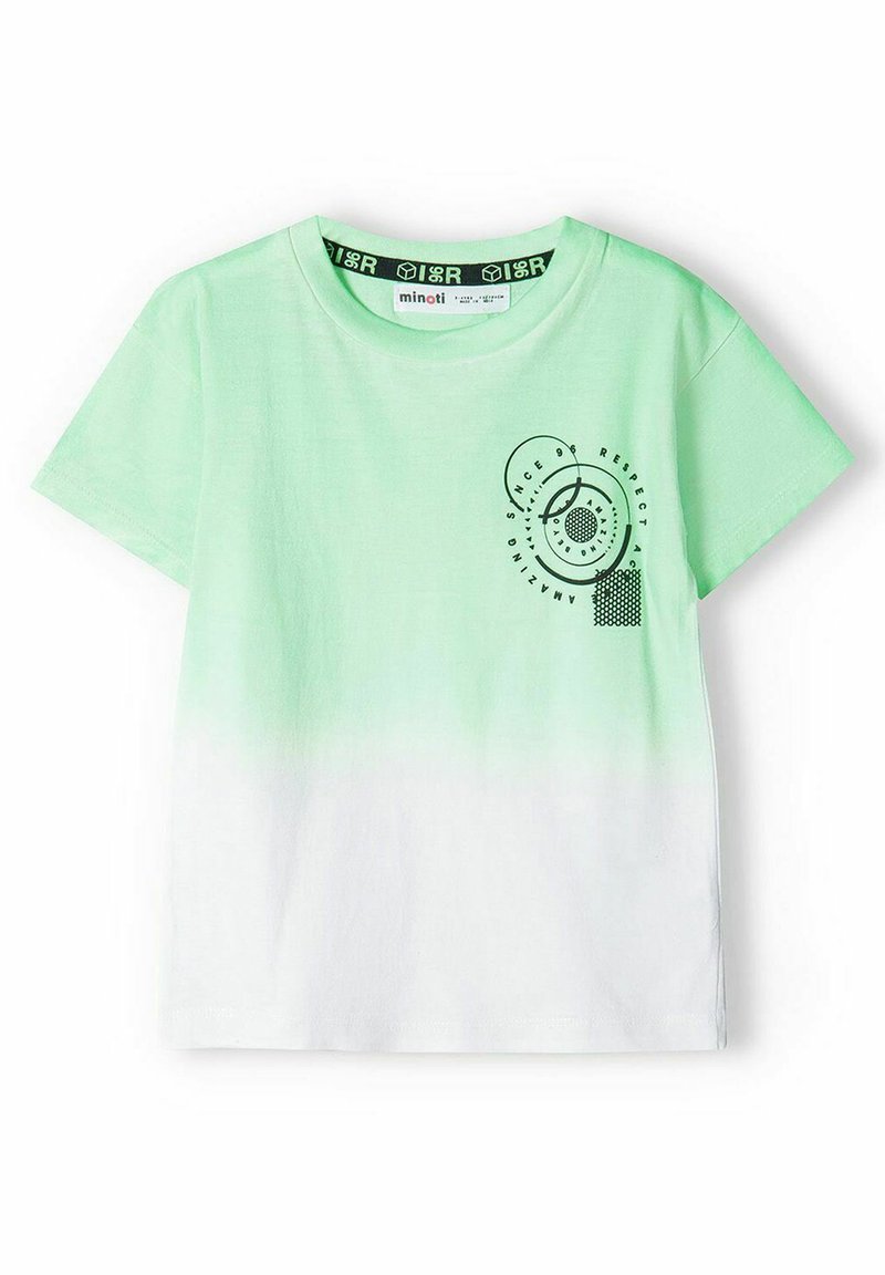 MINOTI SHORT SLEEVE WITH PRINT Sports T-shirt neon green