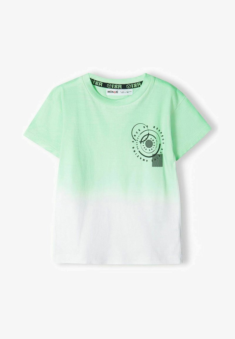 MINOTI SHORT SLEEVE WITH PRINT Sports T-shirt neon green