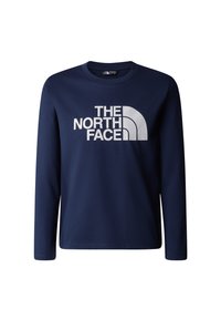 The North Face TEEN EASY TEE UNISEX - Μπλούζα με μακριά μανίκια - summit navy