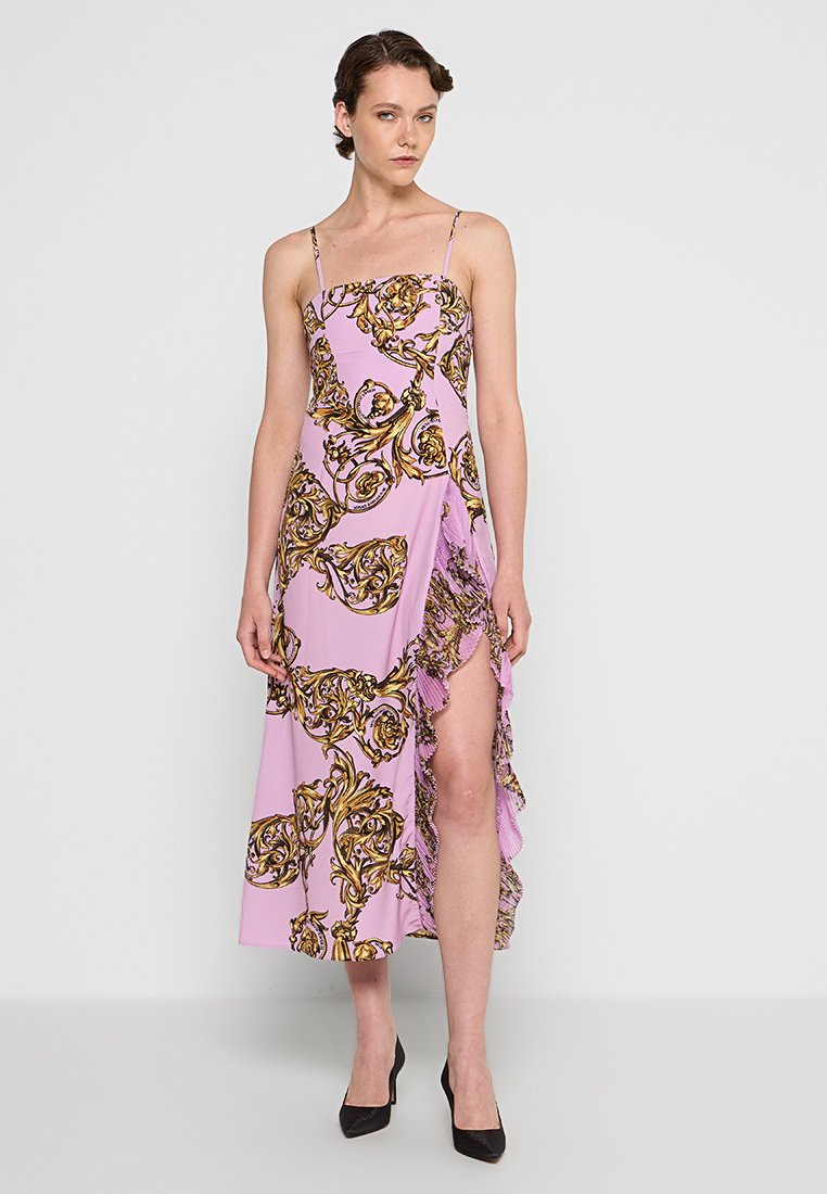 Versace Jeans Couture Maxi-jurk donkerroze