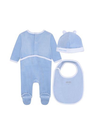 KENZO kids SET - Bonnet - light sky