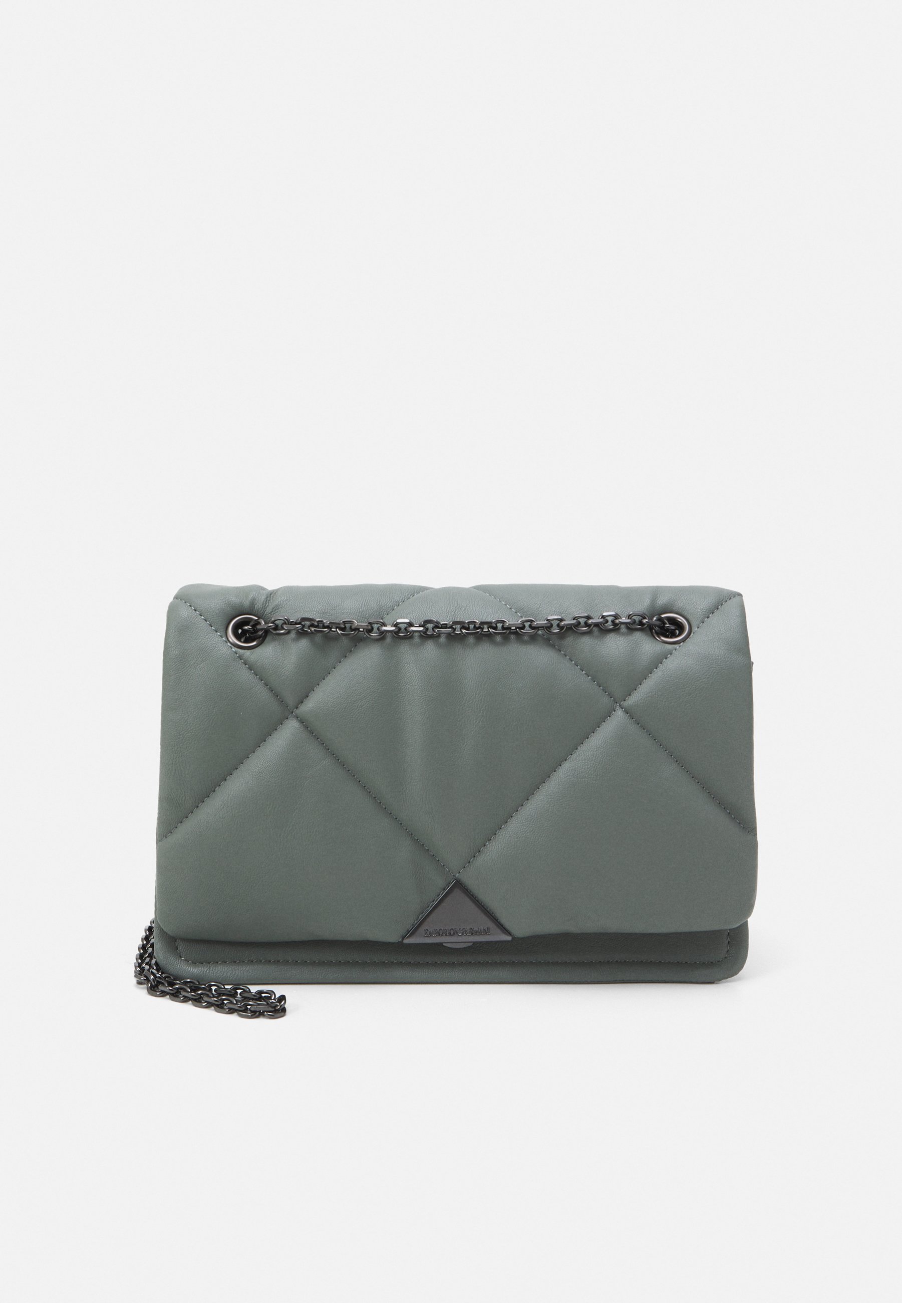 Emporio Armani NOELLEBORSA CROSSBODY - Borsa a tracolla - argilla  clay/verde bosco - Zalando.it