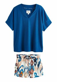 Next REGULAR FIT - Nattøj sæt - blue abstract
