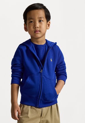 FLEECE FULL ZIP HOODIE - Sudadera con cremallera - classic azure