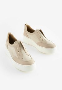 Next SIGNATURE FOREVER COMFORT® CHUNKY  - Loaferit/pistokkaat - stone