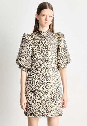 DRESS - Vestido de cocktail / Vestido de festa - beige/black