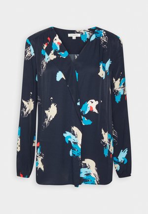Marks & Spencer, DRAPE  - Blouse - dark navy mix