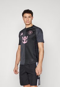 adidas Performance INTER MIAMI CLOUDFOAM25/26 AWAY AUTHENTIC - Joukkuetuote - black