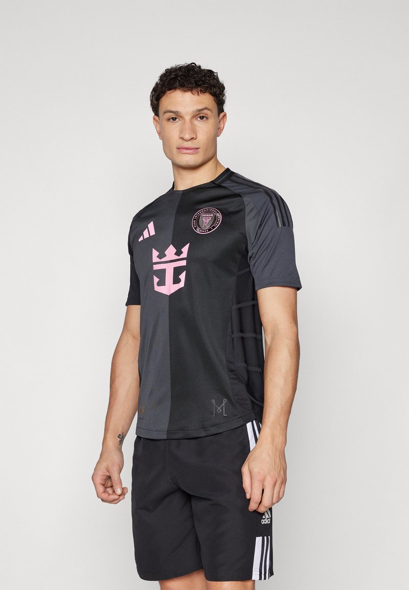 adidas Performance INTER MIAMI CLOUDFOAM25/26 AWAY AUTHENTIC - Joukkuetuote - black