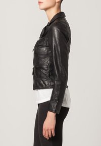 Oakwood Leren jas - black
