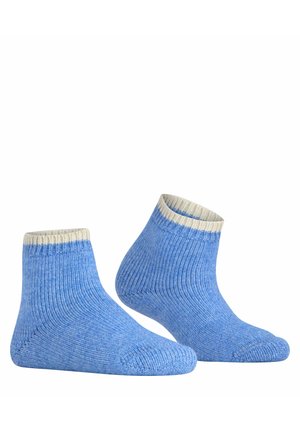 Socken - og ribbon blue