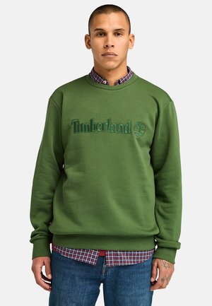 Timberland CREW NECK - Sweatshirt - black forest green