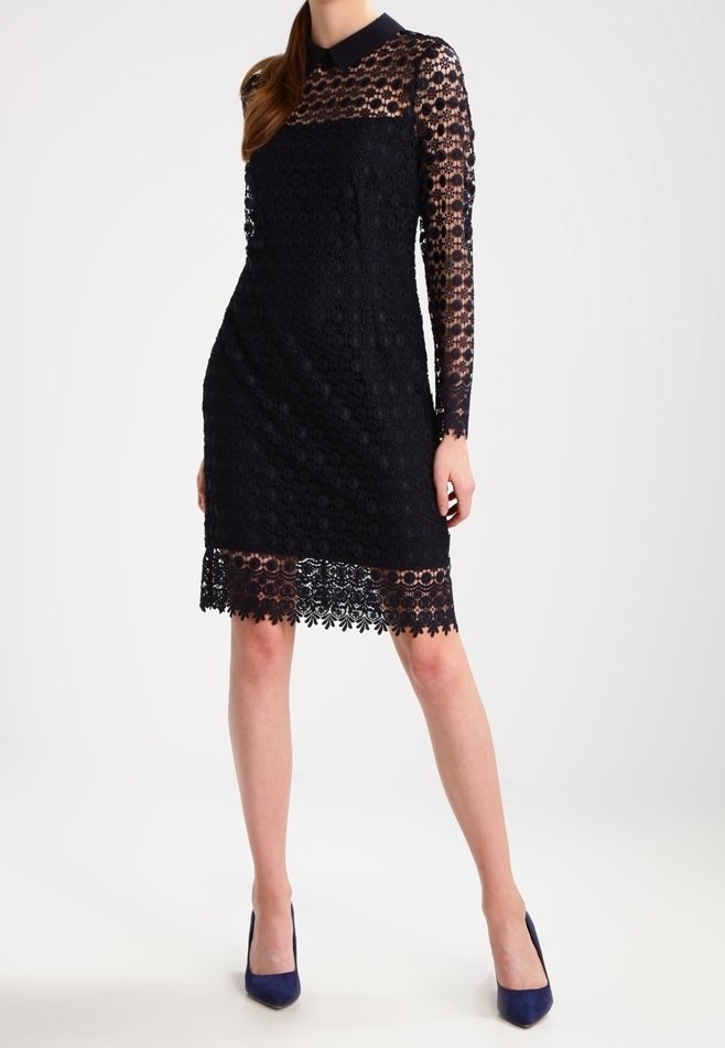 Hobbs Day dress - dark blue - (Pre-owned) - Zalando.ie Hobbs Day dress - dark blue - (Pre-owned) - Zalando.ie