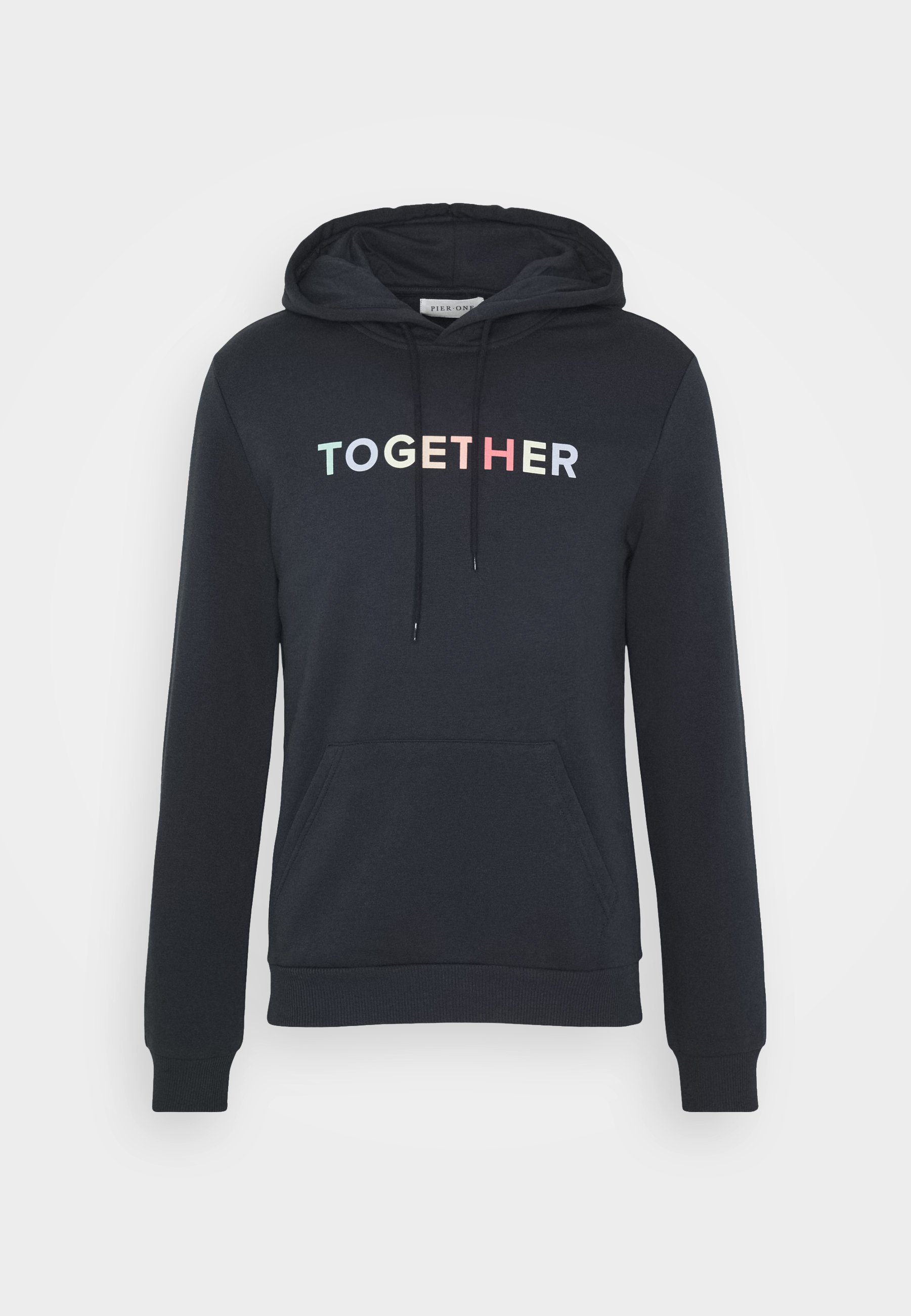 Pier One EMPATHY HOODIE - Felpa con cappuccio - dark blue/blu scuro -  Zalando.it