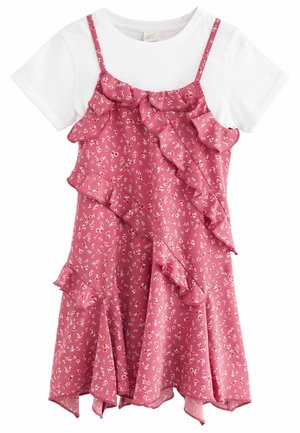 FRILL SLIP AND SET - REGULAR FIT - T-shirts basic - pink