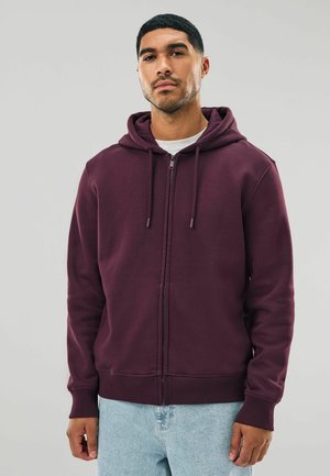 Sweatjakke - burgundy red