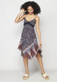 Koroshi SUMMER HIGH - Vestido informal - navy
