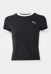 SLIM TEE - Osnovna majica kratkih rukava - black