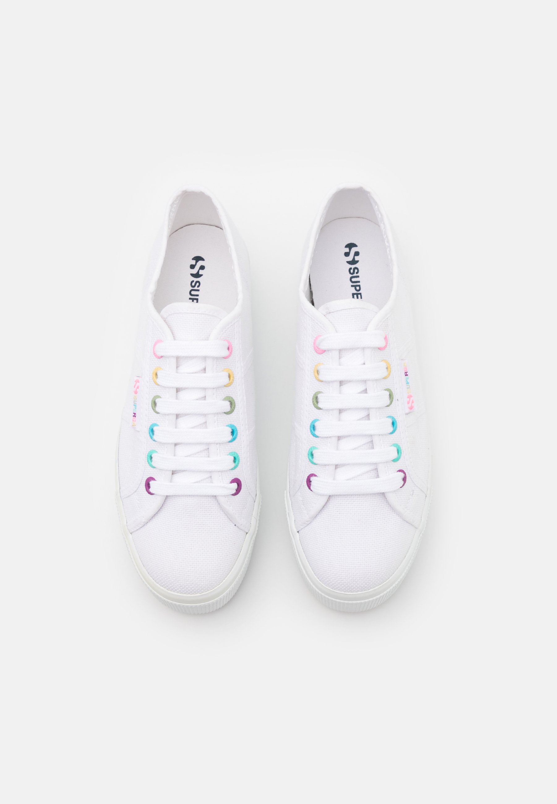 superga white multicolor