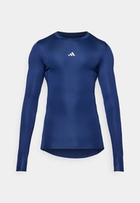 TECHFIT LONGSLEEVE - Top dugih rukava - team navy blue