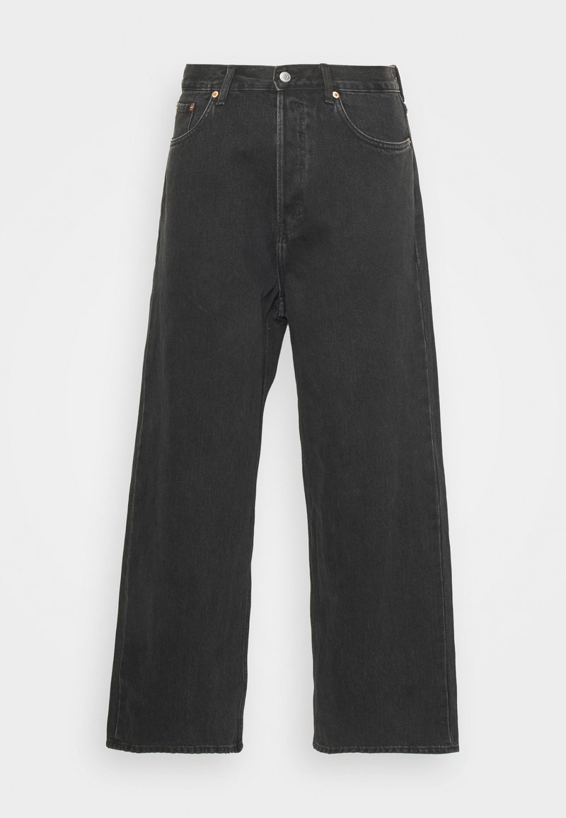 Weekday ASTRO LOOSE BAGGY - Baggy Jeans - tuned black/black - Zalando