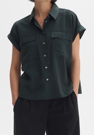 Hemdbluse - dark green