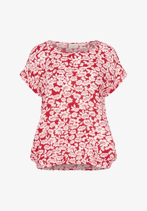 Kaffe Curve, KCBELLA STANLEY - Pluus - true red chalk flower print