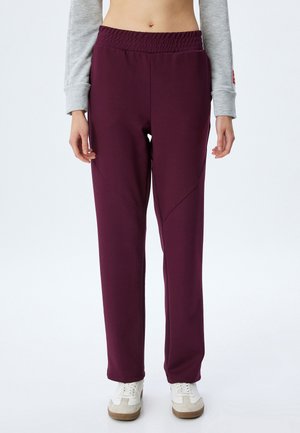 Tracksuit bottoms - bordeaux