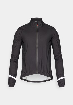 Castelli EMERGENCY RAIN JACKET - Regnjakke - light black