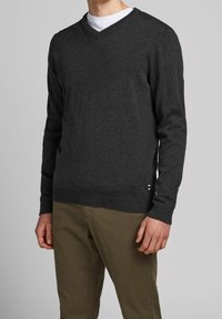 Jack & Jones Strickpullover - dark grey