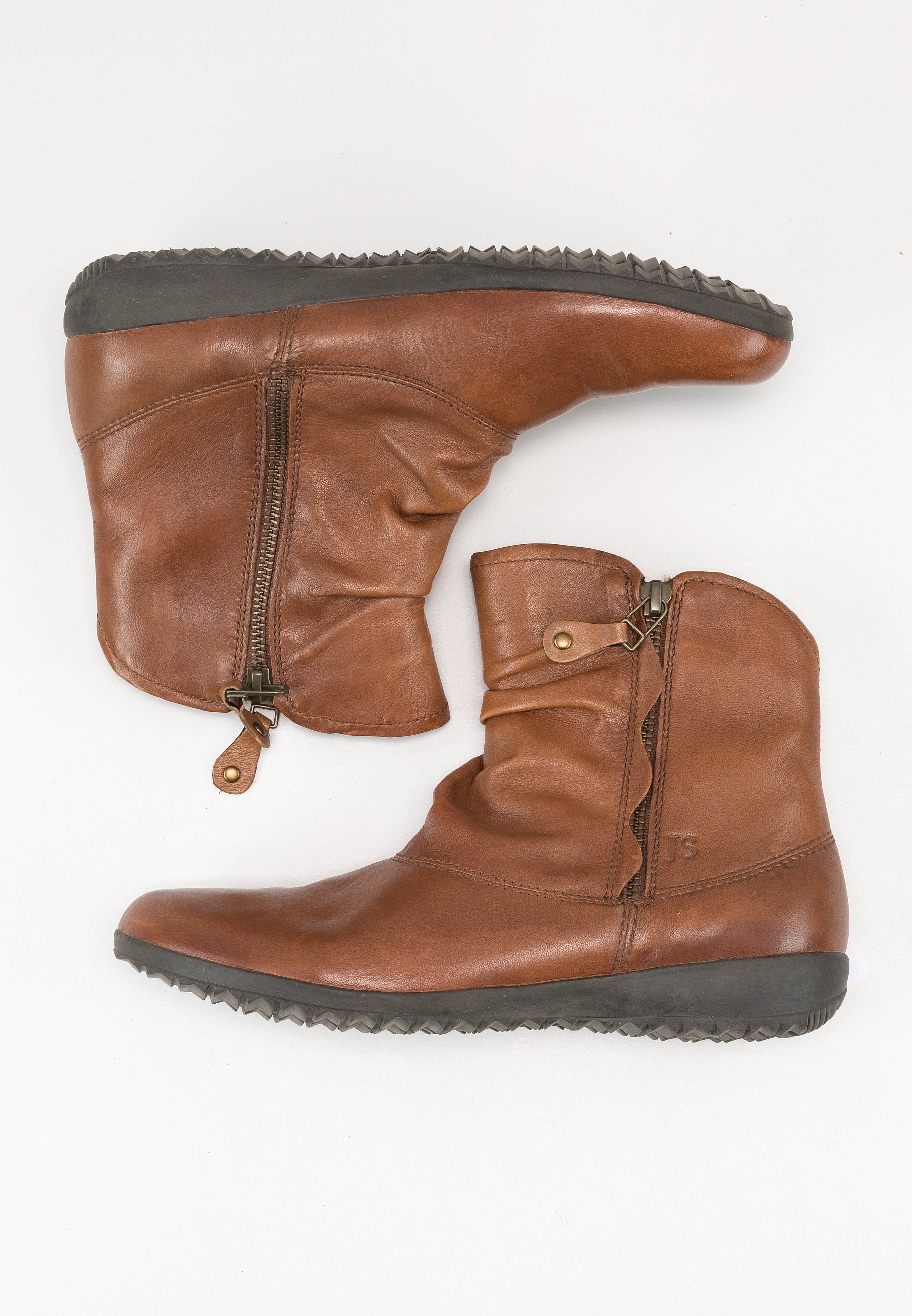 Josef Seibel Korte laarzen - brown/bruin - (Pre-owned) - Zalando.nl