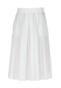 GUASCONA - Falda acampanada - white