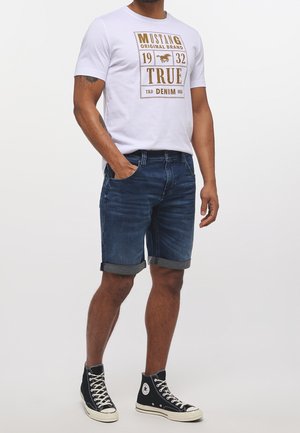 Mustang, Short en jean - blue