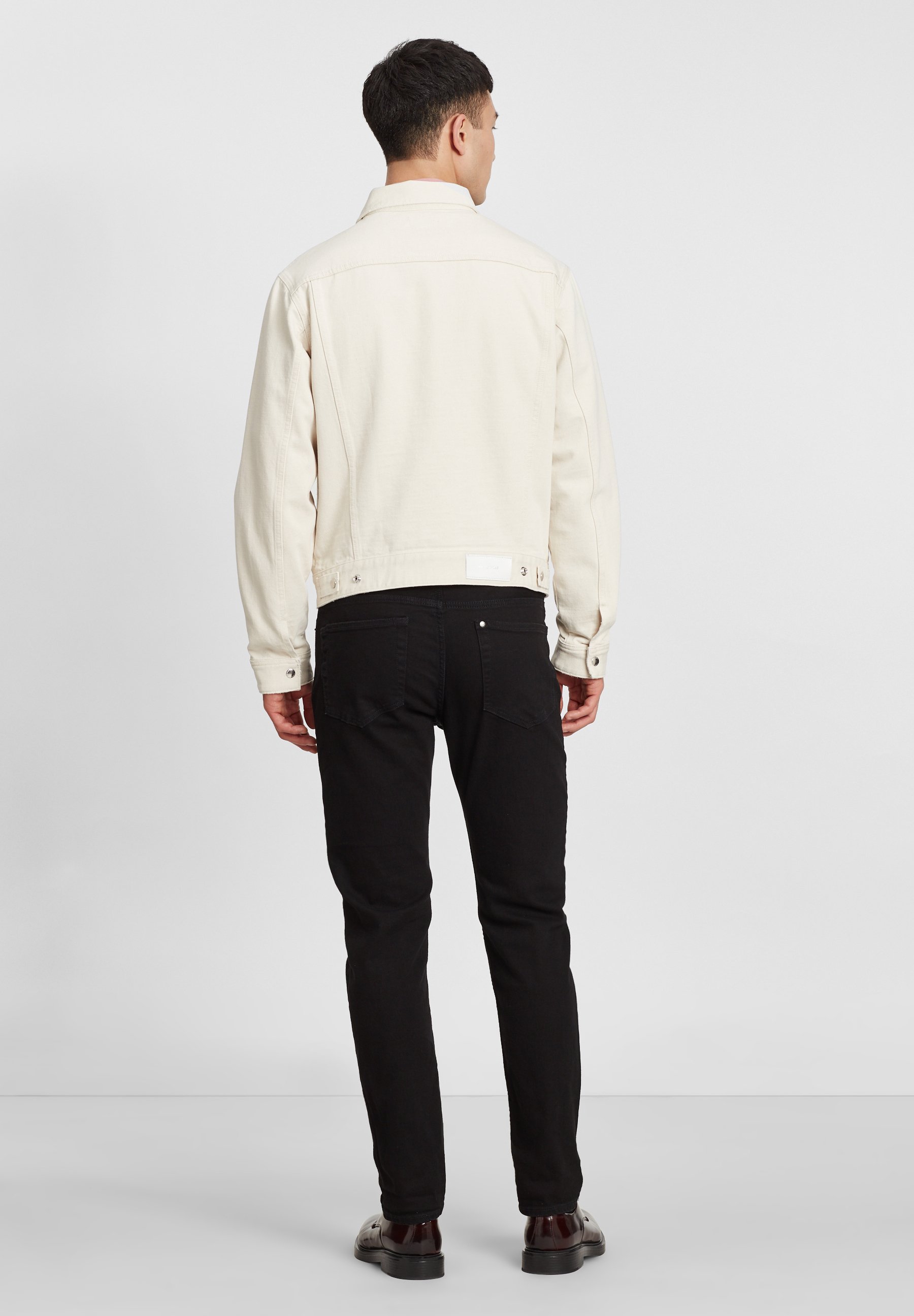 The Kooples À BOUTONS PRESSION Veste en jean natural The Kooples À BOUTONS PRESSION Veste en jean natural