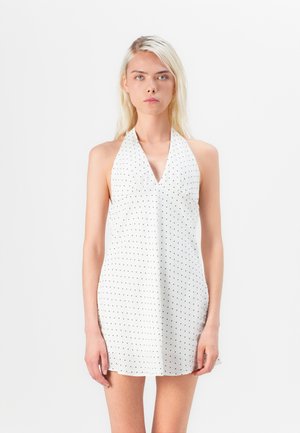 HALTER SLIP MINI - Kasdienė suknelė - white