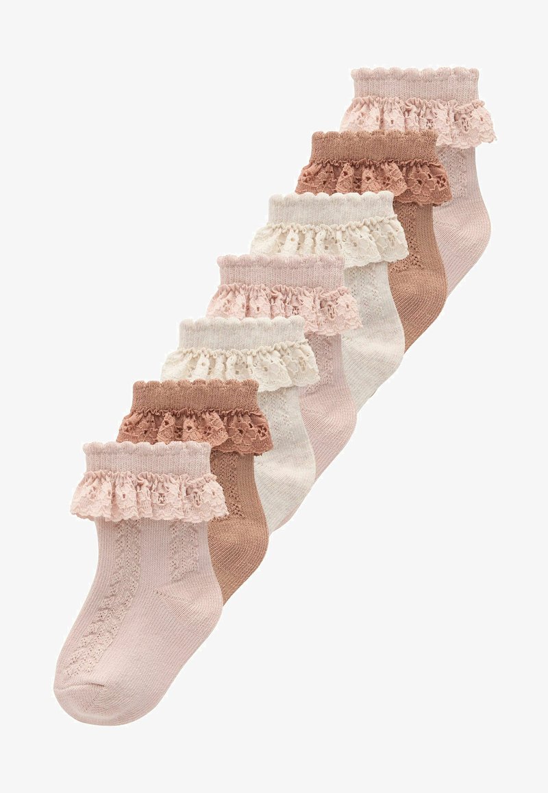 Next 7 PACK REGULAR FIT - Nogavice - neutral