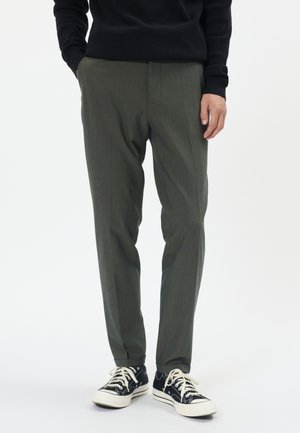 Matinique MALIAM - Vászonnadrágok - dark grey melange