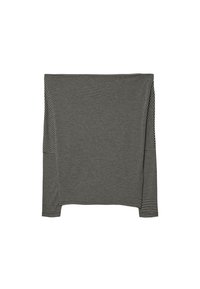 STRIPED ASYMMETRIC - Bluza - dark grey