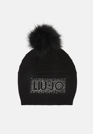 CUFFIA MAGLIA LOGO - Pipo - nero