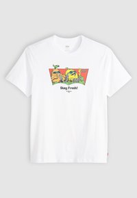 VINTAGE FIT GRAPHIC - T-shirt imprimé - white