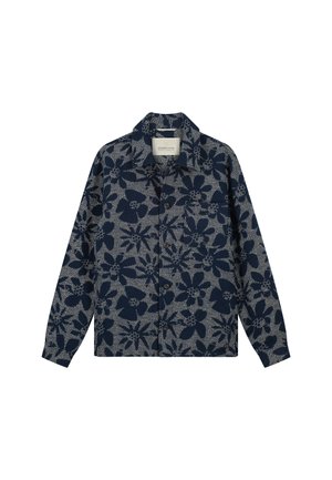 Dstrezzed, LINO DAMAST OVERSHIRT - Leichte Jacke - dark navy