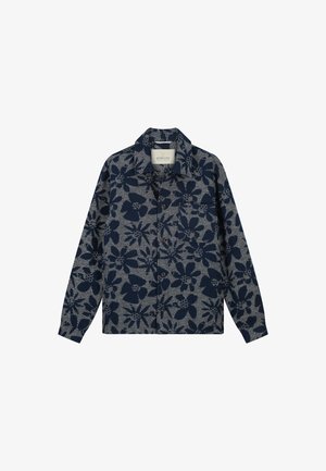 Dstrezzed, LINO DAMAST OVERSHIRT - Veste légère - dark navy
