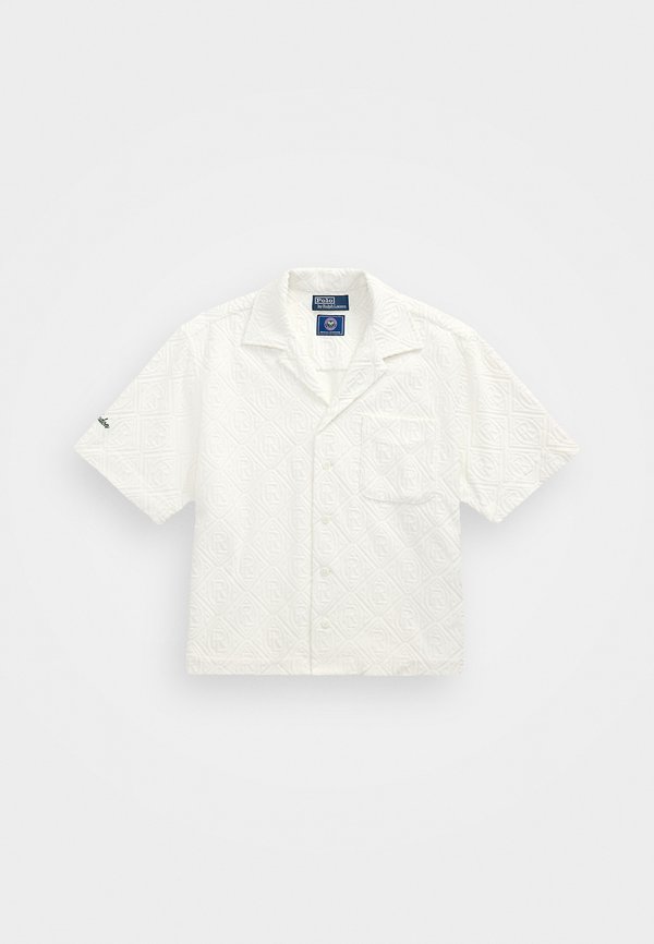 WIMBLEDON RL LOGO TERRY CAMP SHIRT - Button-down blouse4