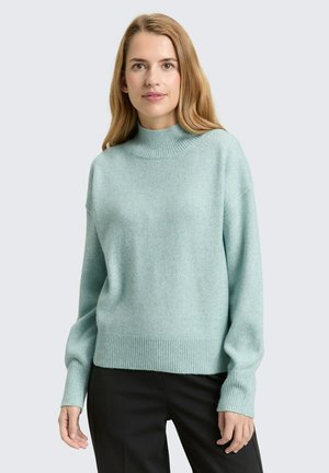 Pullover - white moss melange