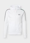 ITALIAN SPIRIT HOODIE FULLZIP - Φούτερ με φερμουάρ - white